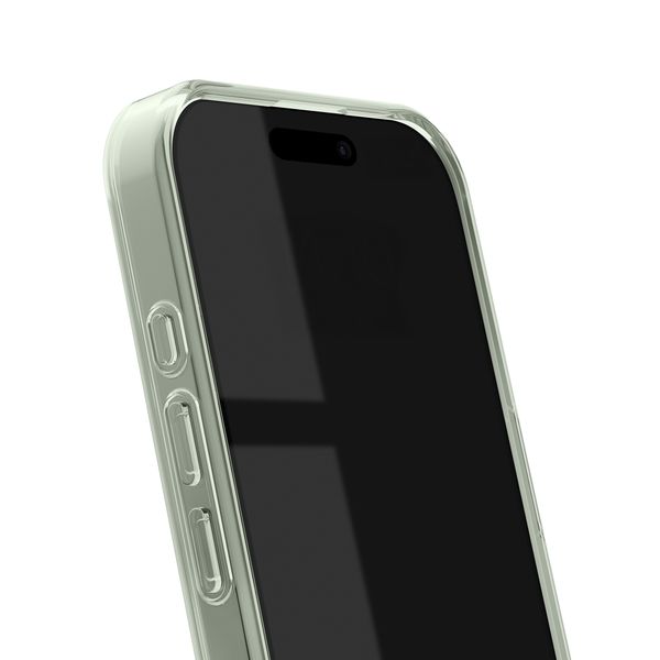 iDeal of Sweden Cover Trasparente con MagSafe Apple iPhone 16 - Sage Green