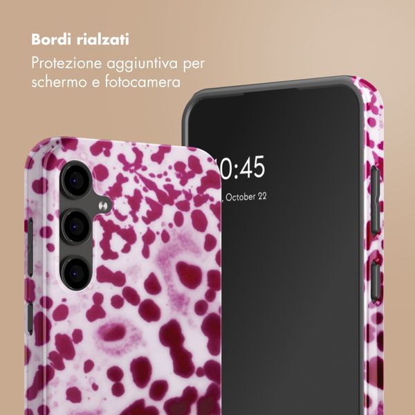 Selencia Cover Posteriore Vivid Samsung Galaxy S24 FE - Cosmic Orchid