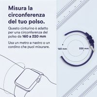 imoshion Cinturino Ocean in silicone Samsung Galaxy Watch Ultra (2024/2025) - Midnight Blue