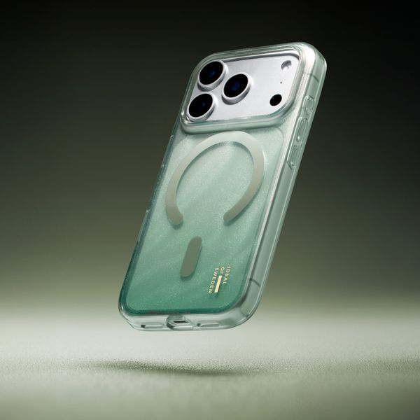 iDeal of Sweden Cover Trasparente con MagSafe Apple iPhone 17 Pro - Sage Green