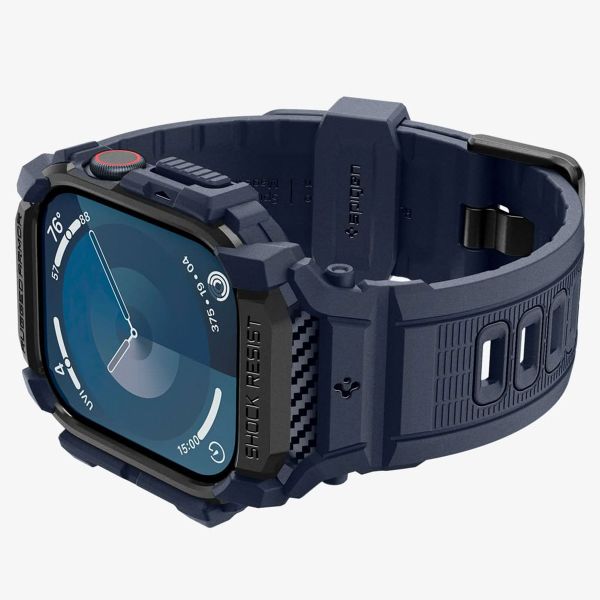 Spigen Cover Rugged Armor™ Pro Apple Watch 10 - 42 mm - Navy Blue