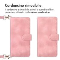 imoshion Cover a libro con Cordino Samsung Galaxy A27 (5G) - Rosa