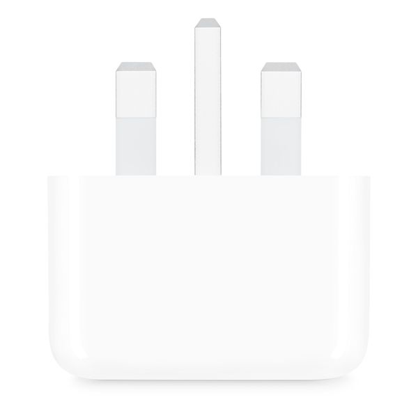 Apple Adattatore di alimentazione USB-C 20 W - Tipo G - Spina per Regno Unito - Bianco