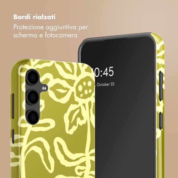 Selencia Cover Posteriore Vivid Samsung Galaxy S24 FE - Chalky Bloom