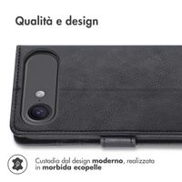 imoshion Cover a libro di Lusso Apple iPhone Air - Nero