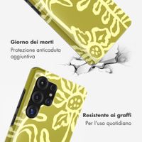 Selencia Cover posteriore Vivid con MagSafe Samsung Galaxy S25 Ultra - Chalky Bloom