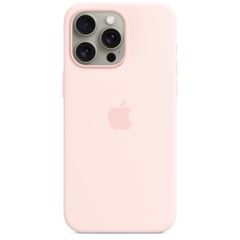 Apple Cover Posteriore in Silicone con MagSafe Apple iPhone 15 Pro Max - Light Pink