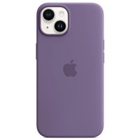 Apple Cover Posteriore in Silicone con MagSafe Apple iPhone 14 - Iris Purple