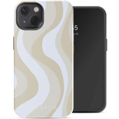 Selencia Cover posteriore Vivid con MagSafe Apple iPhone 13 - Desert Waves Beige