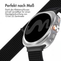 imoshion Nylon bandje Samsung Galaxy Watch Ultra (2024/2025) - Zwart