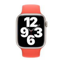 Apple Cinturino Solo Loop Apple Watch | 38/40/41/42 mm - Taglia 4 - Nectarine