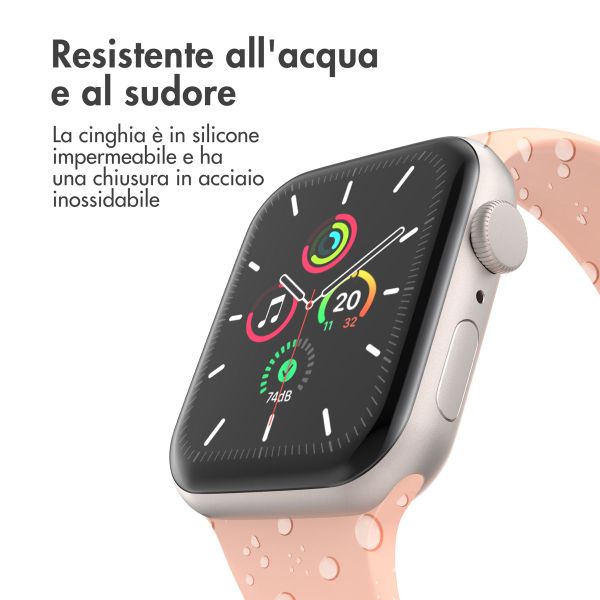 imoshion Cinturino in silicone⁺ Apple Watch | 44/45/46/49 mm - Taglia M/L - Vintage Rose