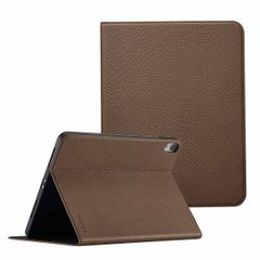 Selencia Cover Riva Apple iPad Air 11 pollici (2026) M4 / (2025) M3 / (2024) M2 / Air 5 (2022) / Air 4 (2020) - Mocha Brown