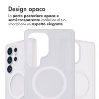 imoshion Cover posteriore Color Guard con MagSafe Samsung Galaxy S25 Ultra - Bianco