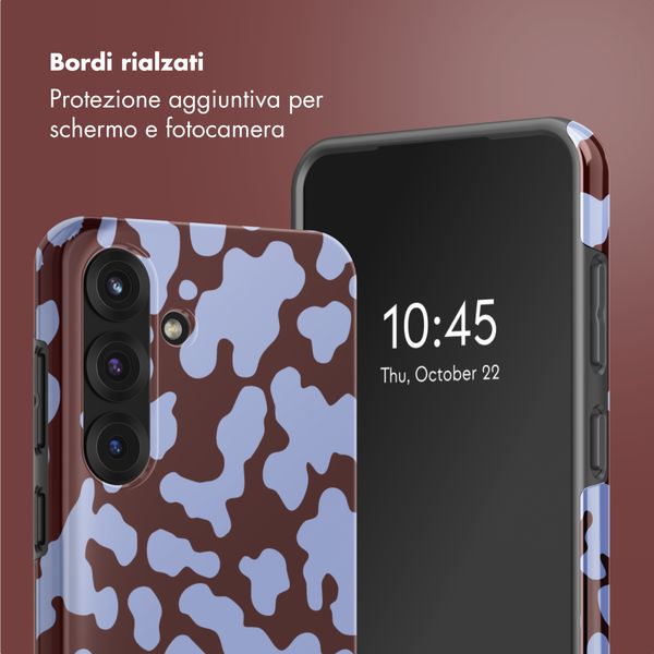 Selencia Cover posteriore Vivid con MagSafe Samsung Galaxy S25 - Moo'd Lavender Glow
