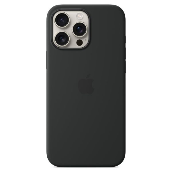 Apple Cover Posteriore in Silicone con MagSafe Apple iPhone 16 Pro Max - Black