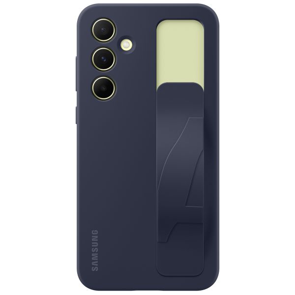 Samsung Cover Originale con Supporto a Impugnatura Samsung Galaxy A55 - Blue