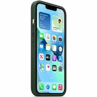 Apple Cover in Pelle MagSafe iPhone 13 - Sequoia Green