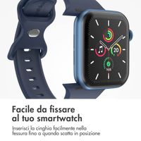 imoshion Cinturino in silicone⁺ Apple Watch | 38/40/41/42 mm - Taglia S/M - Midnight