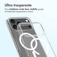 Accezz Cover posteriore Xtreme Impact con MagSafe Apple iPhone 17 Pro Max - Trasparente
