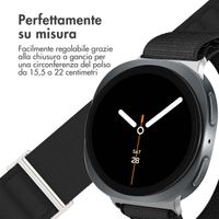 imoshion Cinturino in nylon Alpine Samsung Galaxy Watch 8 (40/44mm) / Classic (46mm) - Nero
