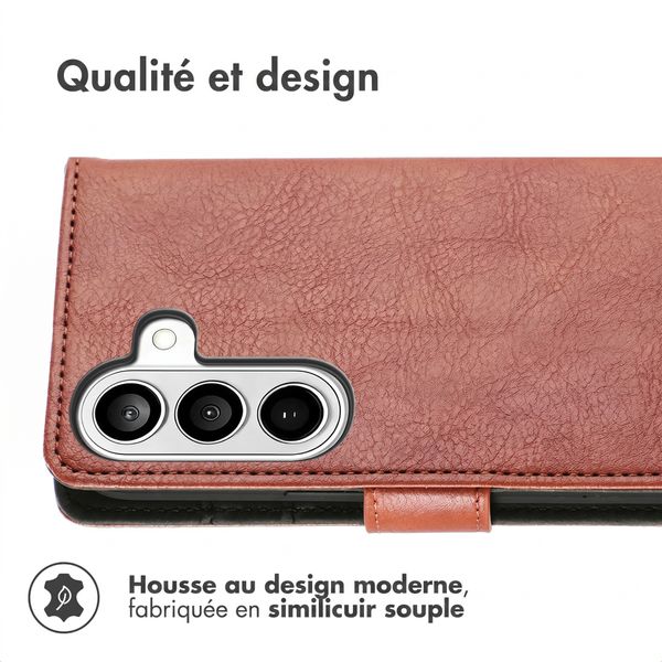 imoshion Luxe Bookcase Samsung Galaxy A27 (5G) - Bruin