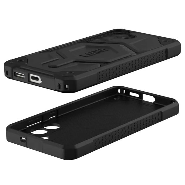 UAG Cover Posteriore Monarch Pro Samsung Galaxy S25 Plus - Carbon Fiber