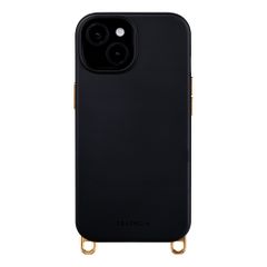 Selencia Cover posteriore Rivièra con MagSafe con ganci rimovibili Apple iPhone 14 / 13 - Velvet Black