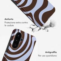 Selencia Cover Posteriore Vivid Samsung Galaxy A57 (5G) - Dream Swirl Chocolate