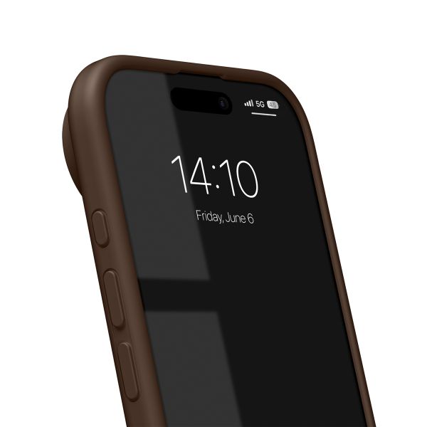 iDeal of Sweden Cover in silicone con MagSafe Apple iPhone Air - Mocha Mousse