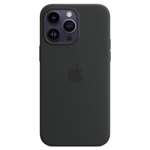 Apple Cover Posteriore in Silicone con MagSafe Apple iPhone 14 Pro Max - Midnight
