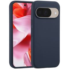 Accezz Cover Posteriore in Silicone Liquido Google Pixel 11 / 11 Pro / 10 / 10 Pro - Blu scuro