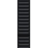 Apple Cinturino Leather Link Apple Watch Series 1 t/m 11 / SE / Ultra (44/45/46/49 mm) - Taglia M/L - Midnight