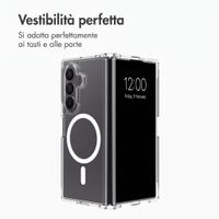 Accezz Cover posteriore Xtreme Impact con MagSafe Samsung Galaxy Z Fold 8 Ultra - Trasparente