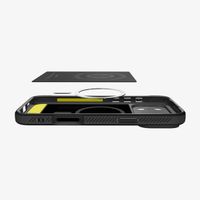 Spigen Cover Rugged Armor con MagSafe Apple iPhone 17 Pro - Matte Black