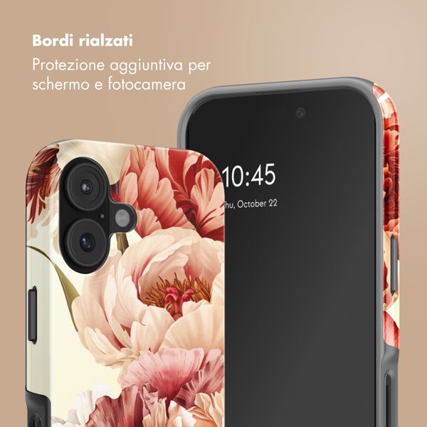Selencia Cover posteriore Vivid con MagSafe Apple iPhone 17 - Vintage Peony