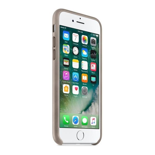 Apple Cover in Pelle iPhone SE (2022 / 2020) / 8 / 7 - Taupe