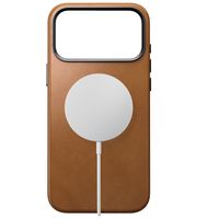 Nomad Cover posteriore Traditional Leather con MagSafe Apple iPhone 18 Pro Max - English Tan
