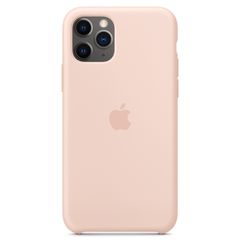 Apple Cover in Silicone Apple iPhone 11 Pro - Pink Sand