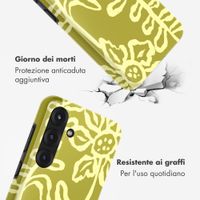 Selencia Cover posteriore Vivid con MagSafe Samsung Galaxy S25 - Chalky Bloom