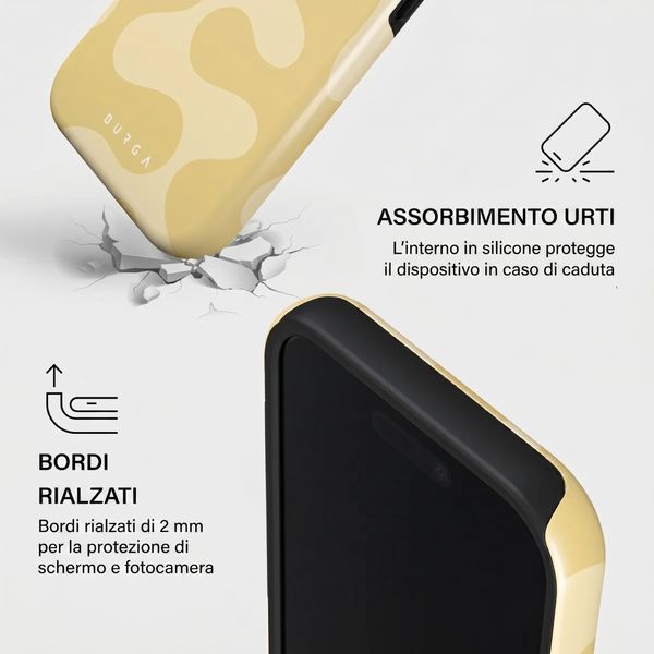 Burga Cover Posteriore Resistente con MagSafe Apple iPhone 17 - Glow