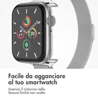 imoshion Cinturino sottile Milanese Apple Watch | 38/40/41/42 mm - Argento