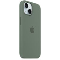 Apple Cover Posteriore in Silicone con MagSafe Apple iPhone 15 - Cypress