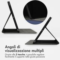 Accezz Cover Tablet Classica Samsung Galaxy Tab A11 Plus - Blu scuro