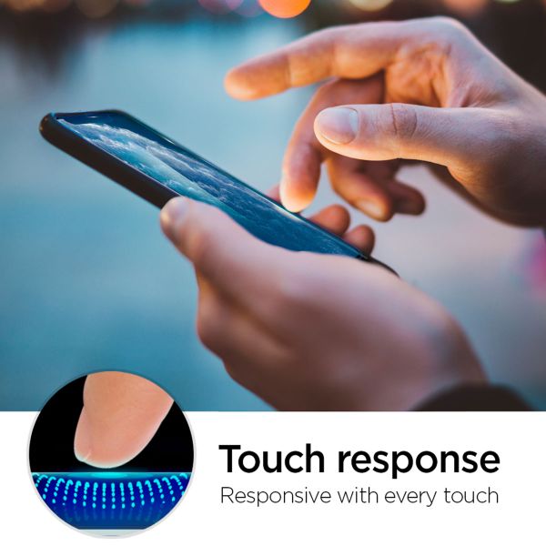 Spigen Vetro temperato GLAStR EZ Fit, confezione da 2 + Applicatore Apple iPhone 11 Pro / Xs / X