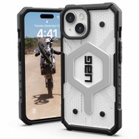 UAG Cover Posteriore Pathfinder con MagSafe Apple iPhone 15 - Ice Clear