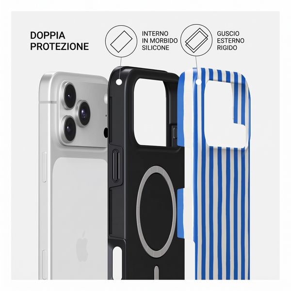 Burga Cover Posteriore Resistente con MagSafe Apple iPhone 18 Pro Max - Kafenio