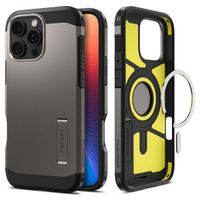 Spigen Cover Posteriore Corazzata Tough con MagSafe Apple iPhone 16 Pro - Gunmetal