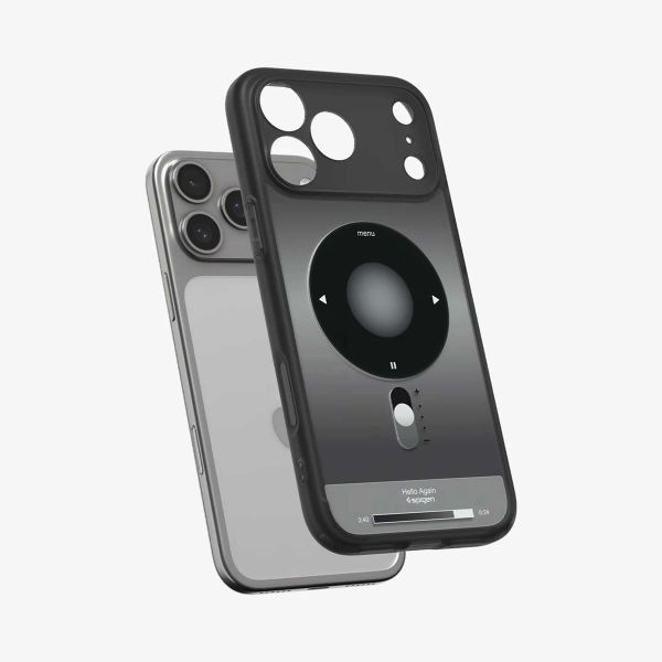 Spigen Cover Posteriore Ultra Ibrida con MagSafe Apple iPhone 17 Pro Max - Classic Black