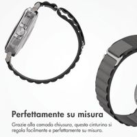 Accezz Cinturino in nylon Alpine Samsung Galaxy Watch Ultra 2 (2026) / Ultra (2024/2025) - Dark Grey